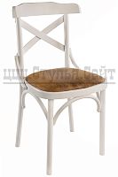 Венский эмалированный стул (экозамша-орех) арт. 842716
